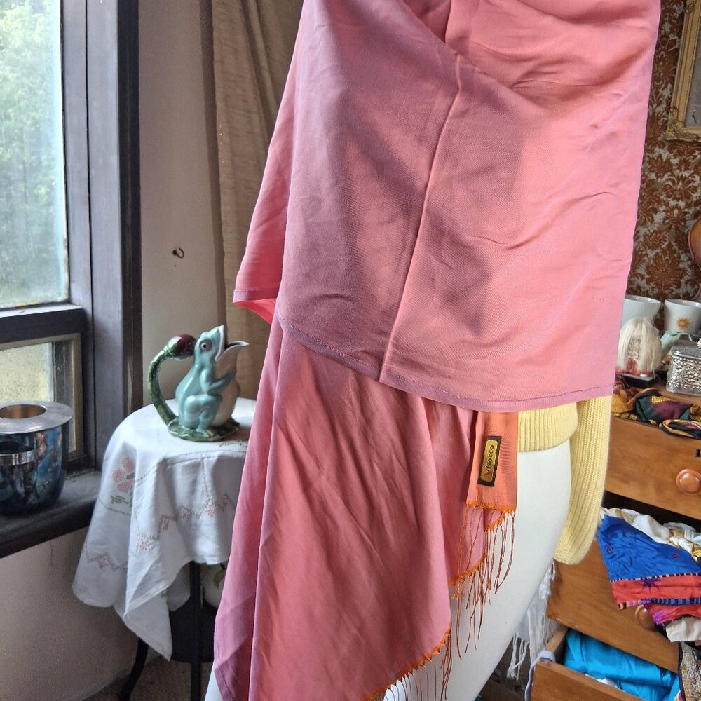 Visocco shawl scarf 26 by 68 inches